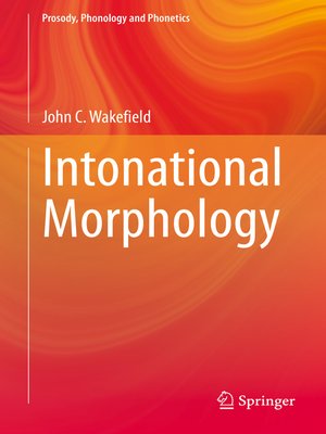 cover image of Intonational Morphology